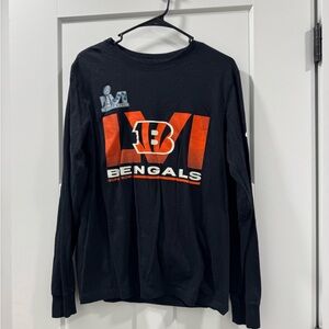 Nike cincinnati bengals LVI superbowl Long Sleeve size small